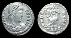 Ancient Coins - Valens. AD 364-378. AR Siliqua. Treveri (Trier) mint. EF.