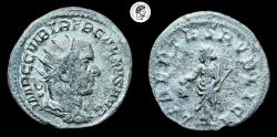 Ancient Coins - Trebonianus Gallus AR Antoninianus. Rome mint. aVF.