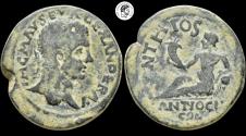 Ancient Coins - Pisidia, Antioch AE. Alexander Severus. 222-235 AD. aVF. Very RARE!
