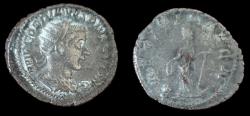 Ancient Coins - Gordian III AR Antoninianus. 238-244 AD. Rome mint. 22mm, 4.62g.