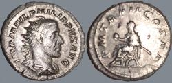 Ancient Coins - Philip I AR Antoninianus  244-249 AD