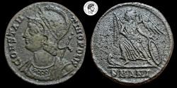 Ancient Coins - City Commemorative AE Follis. Struck under Constantine I. Very Fine.