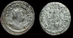Ancient Coins - Macrianus Silvered Antoninianus. Samosata Mint. 260-261 AD. VF. Scarce!