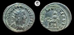 Ancient Coins - Trebonianus Gallus AR Antoninianus. Rome mint, AD 251-253. aVF.