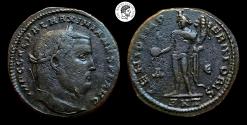 Ancient Coins - Galerius AE Follis. Antioch mint. 308-309 AD. Very Fine.