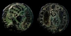 Ancient Coins - FAUSTA, wife of Constantine I. Augusta, 307-326 AD. Æ Follis. Good VF, nice patina. Rare.