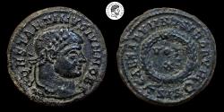 Ancient Coins - Constantine II. AE Follis. Siscia mint. 337-340 AD. Nice details some deposits. Very Fine. Rare!