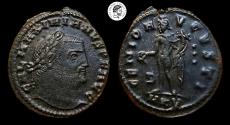 Ancient Coins - Galerius. AE Follis. Cyzicus mint. 305-311 AD. aVF.