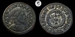 Ancient Coins - Constantine II, as Caesar. AE Follis. Heraclea mint. 317-337 AD. Very Fine.