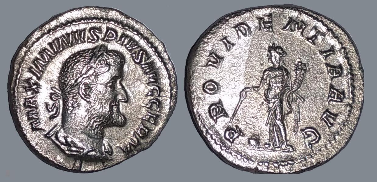 Maximinus I AR Denarius 235-238 AD