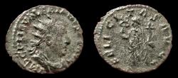 Ancient Coins - Valerian I AR Antoninianus. 253-260 AD. Rome mint. aVF.