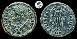 Ancient Coins - Licinius I. AD 308-324. Æ Follis . Cyzicus mint. Struck AD 317-320. Very Fine.