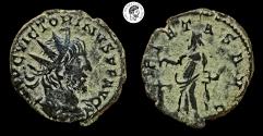 Ancient Coins - Victorinus. AE Antoninianus. Cologne mint, 270 AD. Very Fine.