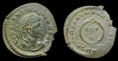 Ancient Coins - Constantine II as Caesar. London Mint, struck 323-324 AD. aEF. Scarce!