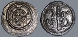 Ancient Coins - Hungary, Stephan II AR Denar 1116-1131 AD