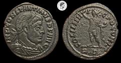 Ancient Coins - Constantine I 'The Great'. AE Follis. 307-337 AD. Rome mint. Nice portrait. Very Fine.