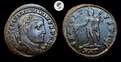 Ancient Coins - Maximinus II. AE Follis. Nicomedia mint. 310-313 AD. Some areas of flatness. VF.