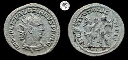 Ancient Coins - Valerian I, 253-260 AD. Antioch mint. Bi. Antoninianus. Very Fine.
