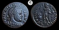 Ancient Coins - Licinius I. AE Follis. 308-324 AD. Rome mint. aVF.