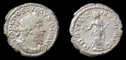 Ancient Coins - Postumus AE Antoninianus. 265-268 AD. Lyons mint. VF.