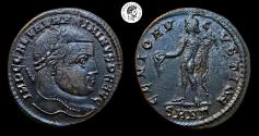 Ancient Coins - Maximinus II, as Caesar. AE Follis. Nicomedia mint. 310-313 AD. VF.