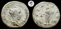 Ancient Coins - Herennius Etruscus, as Caesar, 251 AD, AR Antoninianus. aVF.