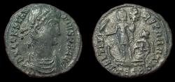 Ancient Coins - Constantius II AE follis. Thessalonica mint. 337-361 AD. Very Fine.