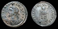 Ancient Coins - CRISPUS, Caesar. 317-326 AD. Æ Follis. Treveri (Trier) mint. Very Fine.