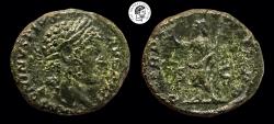 Ancient Coins - Caracalla. AE As. Rome mint. 198-217 AD. Nice green patina. Very Fine. Scarce!