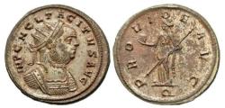 Ancient Coins - Tacitus. A.D. 275-276. Æ Antoninianus. Substantially silvered. Extremely Fine.