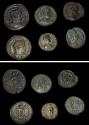Ancient Coins - Lot of 6 Roman Imperial Æ Coins. Check it out!