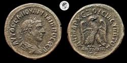 Ancient Coins - Philip I AR Tetradrachm of Antioch, Syria.  244-249 AD. Toned, Very Fine.