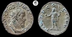 Ancient Coins - Postumus AR Antoninianus. Lyons mint, 260-269AD. Very Fine. Nice tone.