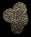 Ancient Coins - Lot of 4 BI Dinar from the Kingdom of Castille and Leon. Alfonso X (1252-1284 AD). "Six Line Dinar". VF to aEF. Sold as is.