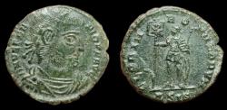 Ancient Coins - VETRANIO. 350 AD. Æ Reduced Centenionalis, Siscia mint Very Fine & Scarce!
