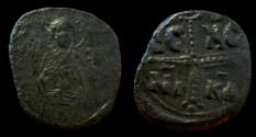 Ancient Coins - Michael IV Class C Follis. 1034-1041 AD.
