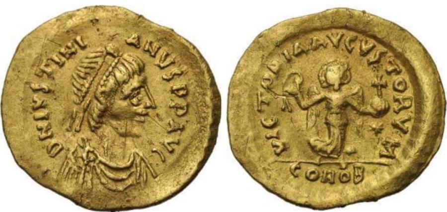 Justin I Byzantine Coins