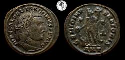 Ancient Coins - Maximinus II. AE Follis. Antioch mint. 310-313 AD. Very Fine.