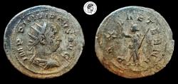 Ancient Coins - Philip I AR Antoninianus. Rome mint, AD 249. aVF.