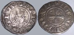 Ancient Coins - FRANCE, Provincial. Clermont (Bishophric). Anonymous. 13th century. BI Denier
