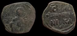 Ancient Coins - Michael IV Class C Follis. 1034-1041 AD. Very Fine.