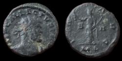 Ancient Coins - Allectus. AE Antoninianus. 293-296 AD. London mint.