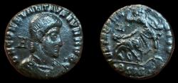 Ancient Coins - Constantius Gallus. AE2, Siscia struck 351-354 AD. Very Fine.