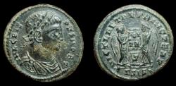 Ancient Coins - Crispus, AE follis, Siscia. AD 317-326. Very Fine & Rare!