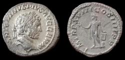 Ancient Coins - Caracalla. AD 198-217. AR Denarius. Rome mint. Very Fine.