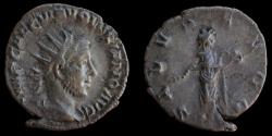 Ancient Coins - Volusian. AD 251-253. AR Antoninianus. Rome mint. VF.