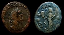 Ancient Coins - Quintillus. A.D. 270. Æ antoninianus. Rome mint. aFV.