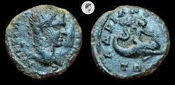 Ancient Coins - Caracalla, AE17 of Hadrianopolis, Thrace. aVF.