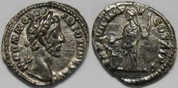 Ancient Coins - Roman Empire Commodus AR Denarius (Rome, AD 182)