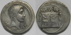Ancient Coins - Roman Empire Augustus AR Cistophorus (Ephesus, 24-20 BC)